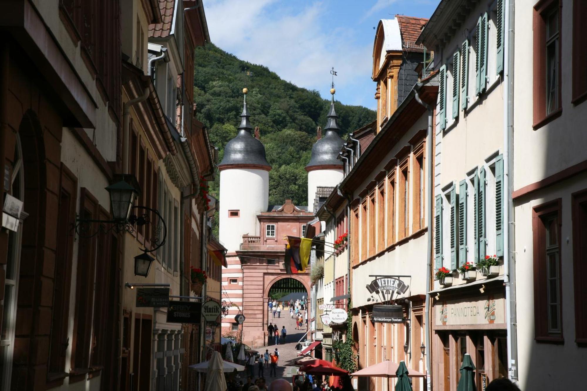 Hotel-Restaurant Hackteufel Heidelberg Exterior foto